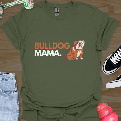 Bulldog Mama - V2 - Bold Graphic T-Shirt